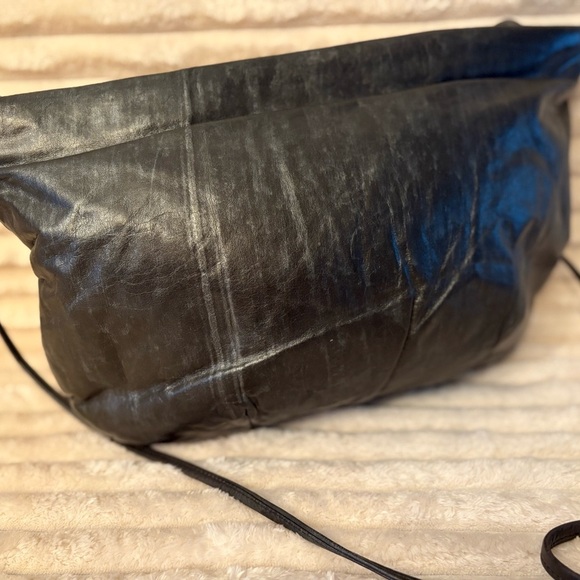 Cynthia Lockhart New York VINTAGE 80's Elegant Charcoal and Gold Women's Bag - Picture 4 of 8